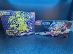 Pokemon Scarlet & Violet Surging Sparks Elite Trainer Box ETB + Prismatic - Image 1