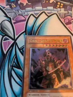 Yugioh Great Shogun Shien Ultimate Rare Ston-en013 1st Edition - Image 2