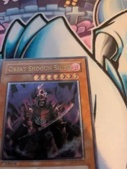 Yugioh Great Shogun Shien Ultimate Rare Ston-en013 1st Edition - Image 3