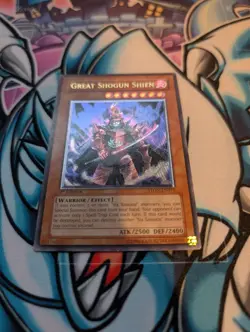 Yugioh Great Shogun Shien Ultimate Rare Ston-en013 1st Edition - Image 4