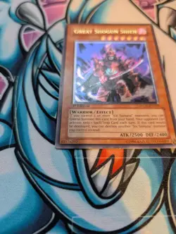 Yugioh Great Shogun Shien Ultimate Rare Ston-en013 1st Edition - Image 5