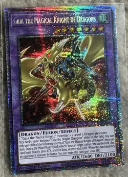 Yugioh Gaia the Magical Knight of Dragons ROTD-EN037 Starlight Rare 1st Edition - Image 1