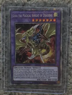 Yugioh Gaia the Magical Knight of Dragons ROTD-EN037 Starlight Rare 1st Edition - Image 2