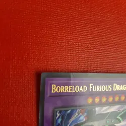 Yugioh Borreload Furious Dragon SDRR-EN042 1st Edition - Image 2