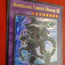 Yugioh Borreload Furious Dragon SDRR-EN042 1st Edition - Image 3
