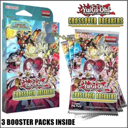 Konami Yu-Gi-Oh Crossover Breakers Box Set of 3 Booster Packs 1st Edition Yugioh - Image 1