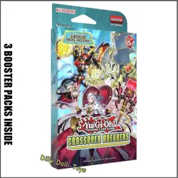 Konami Yu-Gi-Oh Crossover Breakers Box Set of 3 Booster Packs 1st Edition Yugioh - Image 2