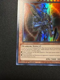 Yugioh Black Luster Solider - Envoy Of The Beginning MAMA-EN047 Ultra 1st Ed - Image 5