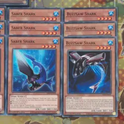 3 x LED9-EN016 Mega Fortress Whale Ultra + 18cd Cmn Fish/Shark Core Mint YuGiOh - Image 5