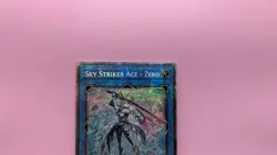 Yugioh Sky Striker Ace = Zero DUAD-EN049 1st edition Starlight Rare - Image 4