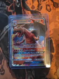 Pokemon Charizard GX SM195 Holo Promo Card Near Mint Condition - Image 1