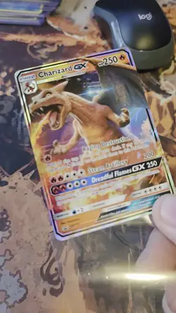 Pokemon Charizard GX SM195 Holo Promo Card Near Mint Condition - Image 2