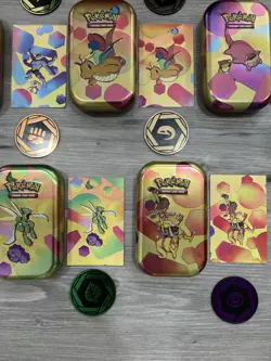 Pokemon Scarlet & Violet 151 Mini Tins !!EMPTY!! Does come with card and coins - Image 4