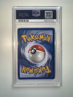 Pokemon Karte Card Machomei Machamp Holo 1. Edition Base Set 8/102 No Glurak PSA - Image 2