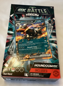 Pokemon TCG Houndoom EX Battle Deck 60 Card Sealed Ready to Play - Image 1