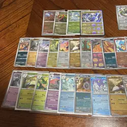 Pokemon BB/WF Pokeball and Masterball Reverse Holo Lot 32 Card NM Lot - Image 3