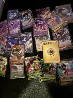 Pokemon Card Lot 20 Official TCG Cards Ultra Rare Included EX GX V MEGA + HOLO - Image 2
