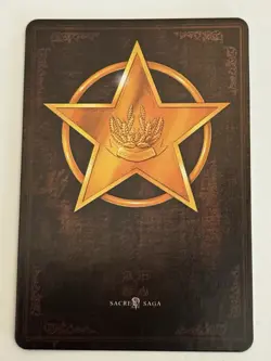 Sacred Saga Saint Seiya Anime Collectible Card - Image 2