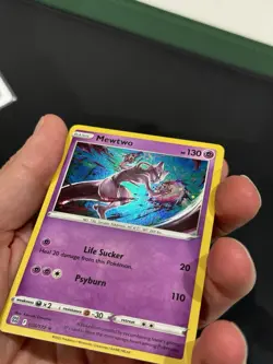 Mewtwo Cosmo HOLO Promo 056/172 US Exclusive Rare! Near Mint. Pokemon Card - Image 2