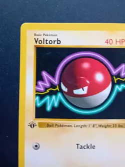Pokemon Cards: Base Set 1st Edition Common: Voltorb 67/102 - Image 3