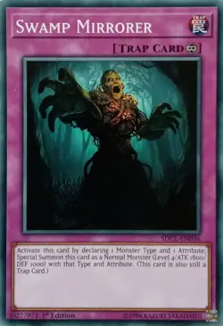 SDCL-EN036 SWAMP MIRRORER COMMON 1ST EDITION YuGiOh CARD - Image 1