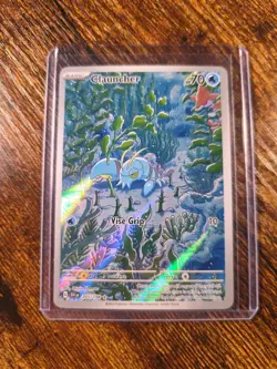 Clauncher 205/198 Scarlet & Violet Pokemon TCG Card Full Art NM/Mint - Image 1