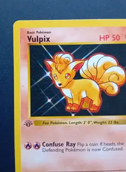 Pokemon Cards: Base Set 1st Edition Common: Vulpix 68/102 - Image 3