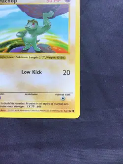 Pokemon Cards: Base Set 1st Edition Common: Machop 52/102 - Image 4