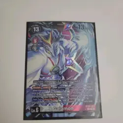 Digimon Card Game Gaiamon(Alternate Art) BT21-101 SEC World Convergence - Image 1