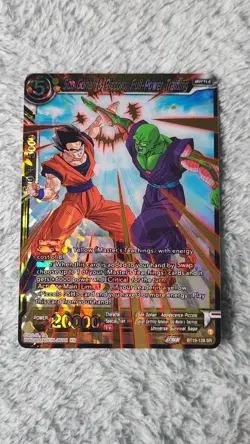 Dragon Ball Super Card Game Gohan & Piccolo, Full-Power Training BT19-128 SR - Image 1