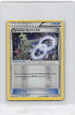 Tyranitar Spirit Link 81/98 - Ancinet Origins - Reverse Holo - POKEMON CARD - NM - Image 1