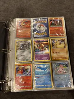 Pokemon Card TCG Binder 200+ Card Vintage Lot, Various Sets, Various Conditions - Image 2