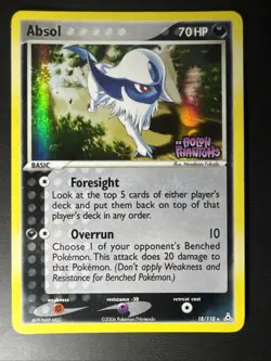 Absol 18/110 Holon Phantoms Reverse Holo 2006 Pokemon Card LP+ - Image 1