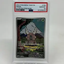 Pinsir 168/167 Illustration Rare Twilight Masquerade Pokemon TCG Card PSA 10 - Image 1