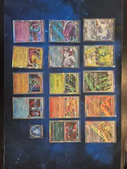 Pokemon Glory of Team Rocket Bundle, 14 Cards, SR AR RR (Moltres Zapdos & More) - Image 1