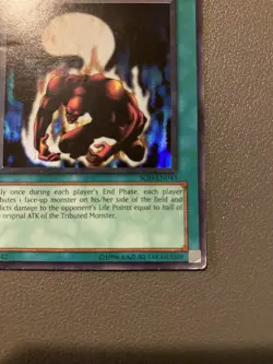 Yu-Gi-Oh Card - SOD-EN043 - ECTOPLASMER (super rare holo) - DAMAGED - Image 4