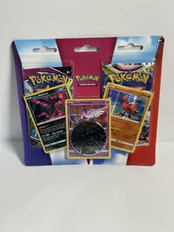 Pokemon TCG: Moltres Articuno Zapdos Cards with 2 Booster Packs & Coin - Image 1