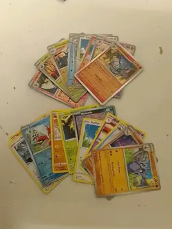 52x Pokemon Card Bundle TCG - Commons Holos Rares Energy Trainer - Image 2