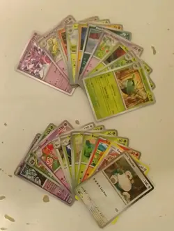 52x Pokemon Card Bundle TCG - Commons Holos Rares Energy Trainer - Image 3