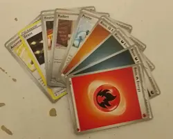 52x Pokemon Card Bundle TCG - Commons Holos Rares Energy Trainer - Image 4