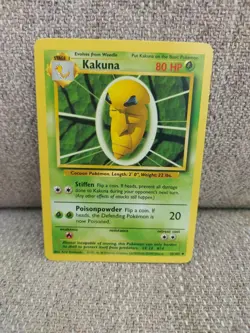 Pokemon TCG Beedrill Base Set, 17/102, Regular Rare Card With Kakuna & Weedle - Image 3