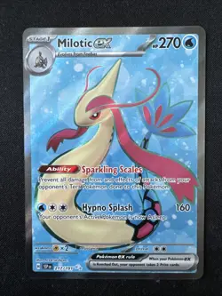 Pokemon TCG Milotic EX Ultra Rare Card 217/191 Surging Sparks Near Mint - Image 1