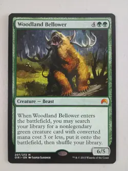 Magic The Gathering Woodland Bellower 0031 ORI NM MTG - Image 1