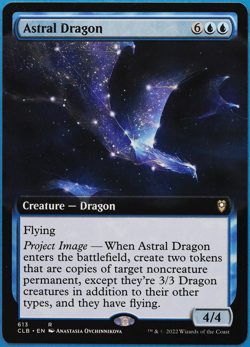 Astral Dragon (Extended Art) Commander Legends Battle Baldur's Gate PLD 505259 - Image 1