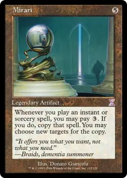 MIRARI mtg NM Time Spiral 1 Timeshifted - Image 1