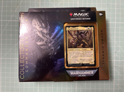 MTG Magic Warhammer 40k Tyranid Swarm Collectors Commander Deck, New, Sealed. - Image 1