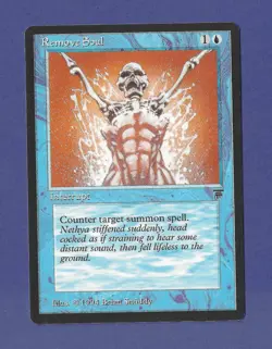 1994 Magic the Gathering - Remove Soul - Interrupt - Legends MTG - Image 1