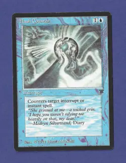 1994 Magic the Gathering - Flash Counter - Interrupt - Legends MTG - Image 1