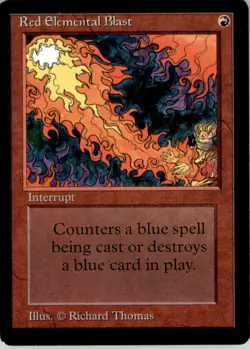 Red Elemental Blast C Beta Edition LP - Image 1