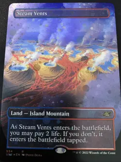 Steam Vents (Borderless) (Galaxy Foil) Unfinity Foil - Image 1